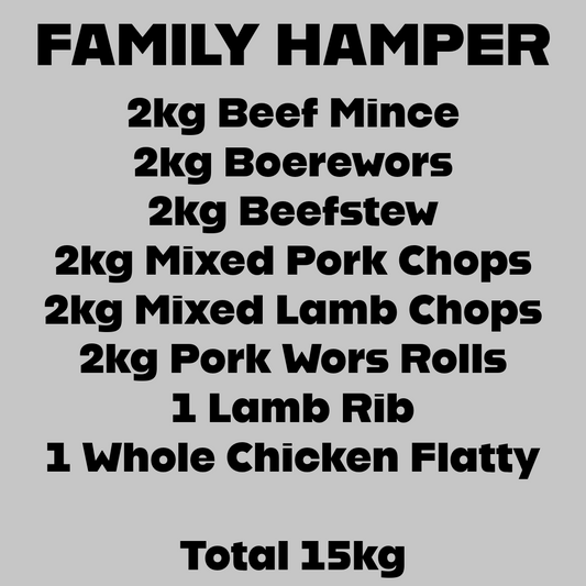 Family Braai Hamper 15kg